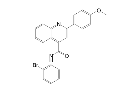 N-(2-bromophenyl)-2-(4-methoxyphenyl)-4-quinolinecarboxamide