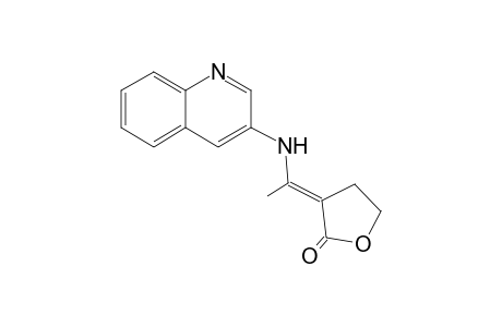 (3E)-3-[1-(3-quinolinylamino)ethylidene]-2-oxolanone