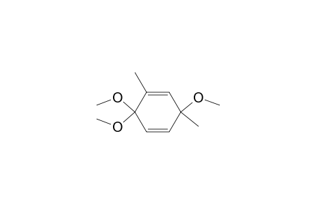 1,4-Cyclohexadiene, 3,6,6-trimethoxy-1,3-dimethyl-