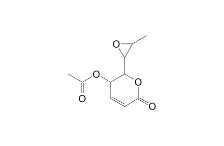 5-ACETOXY-5,6-DIHYDRO-6-(1,2-EPOXYPROPYL)-2-PYRONE