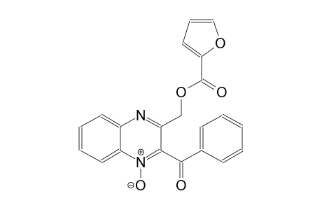 (3-benzoyl-4-oxido-2-quinoxalinyl)methyl 2-furoate
