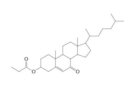 Cholesterol, 7-oxo-, propionate