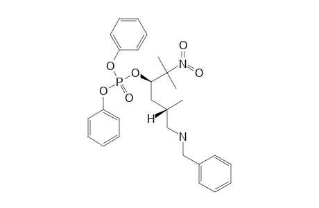 (2R,4R)-N-BENZYL-2,5-DIMETHYL-5-NITRO-4-(DIPHENYLPHOSPHATOXY)-HEXYLAMINE