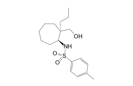 trans-[2-(4-methylphenylsulfonylamino)-1-propyl-cycloheptyl]-methanol