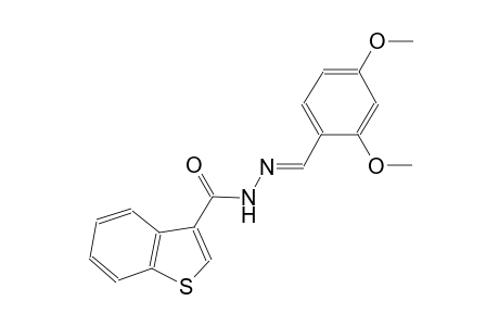 N'-[(E)-(2,4-dimethoxyphenyl)methylidene]-1-benzothiophene-3-carbohydrazide