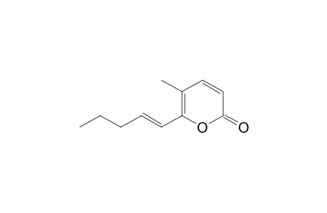 5-Methyl-6-[(E)-1-pentenyl]-2(2H)-pyranone
