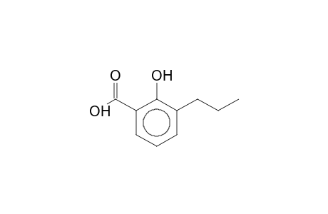 2-Hydroxy-3-propylbenzoic acid