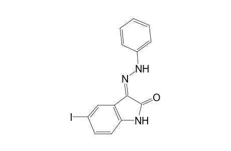 (3Z)-5-Iodo-1H-indole-2,3-dione 3-(phenylhydrazone)