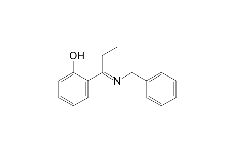 o-(N-benzylpropionimidoyl)phenol
