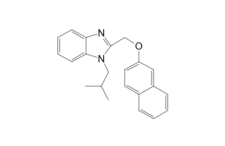 1-(2-Methylpropyl)-2-(2-naphthalenyloxymethyl)benzimidazole