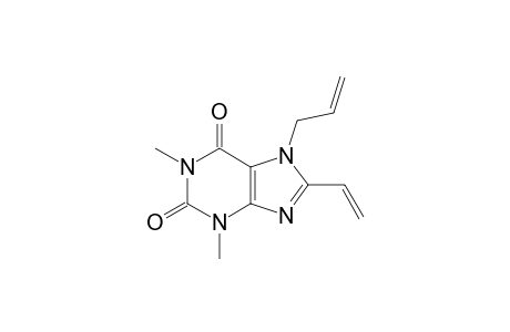 7-allyl-1,3-dimethyl-8-vinyl-xanthine