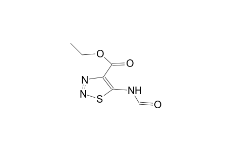 4-ethoxycarbonyl-4-formamido-1,2,3-thiadiazole