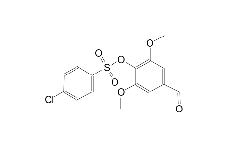 4-Chloro-benzenesulfonic acid 4-formyl-2,6-dimethoxy-phenyl ester