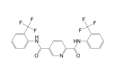 N~2~,N~5~-bis[2-(trifluoromethyl)phenyl]-2,5-pyridinedicarboxamide