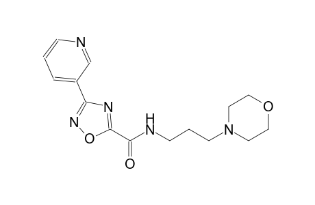1,2,4-oxadiazole-5-carboxamide, N-[3-(4-morpholinyl)propyl]-3-(3-pyridinyl)-