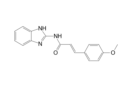 (E)-N-(1H-benzimidazol-2-yl)-3-(4-methoxyphenyl)-2-propenamide