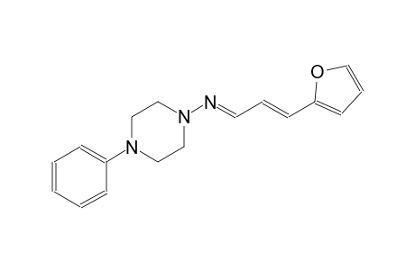 1-piperazinamine, N-[(E,2E)-3-(2-furanyl)-2-propenylidene]-4-phenyl-