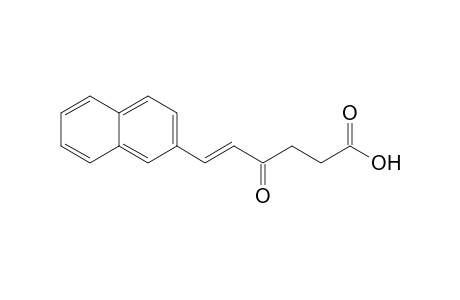 (E)-6-Naphthalen-2-yl-4-oxohex-5-enoic acid