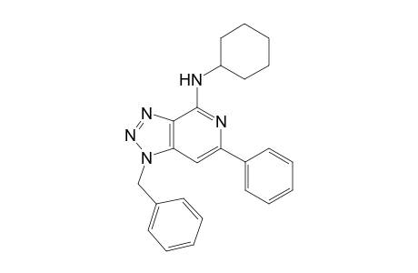 1-Benzyl-4-cyclohexylamino-6-phenyl-1H-1,2,3-triazol[4,5-c]pyridine