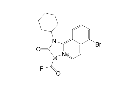 7-Bromo-1-cyclohexyl-3-(fluorocarbonyl)-2-oxo-2,3-dihydro-1H-imidazo[2,1-a]isoquinolin-4-ium-3-ide