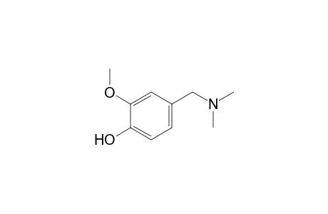 Phenol, 4-[(dimethylamino)methyl]-2-methoxy-