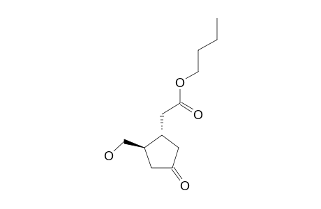 BUTYL-(+/-)-TRANS-2-(HYDROXYMETHYL)-4-OXOCYCLOPENTANEACETATE