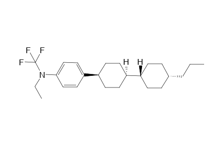 1-{4-[Ethyl(trifluoromethyl)amino]phenyl}-trans-4-(trans-4-propylcyclohexyl)cyclohexane