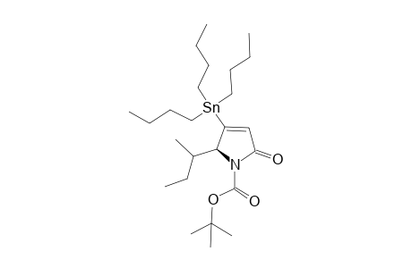 (S)-N-tert-Butoxycarbonyl-4-tributylstannyl-5-(1-methylpropyl)pyrrolin-2-one