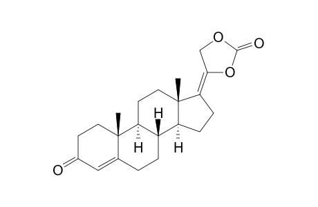 cis-20, 21-dihydroxypregna-4, 17(20)-diene-3-one, cyclic carbonate