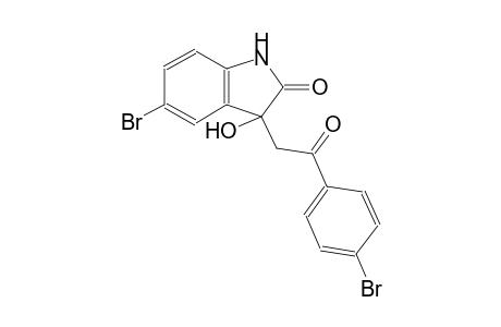 5-bromo-3-[2-(4-bromophenyl)-2-oxoethyl]-3-hydroxy-1,3-dihydro-2H-indol-2-one