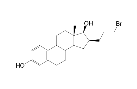 (13S,16S,17S)-16-(3-bromopropyl)-13-methyl-7,8,9,11,12,13,14,15,16,17-decahydro-6H-cyclopenta[a]phenanthrene-3,17-diol
