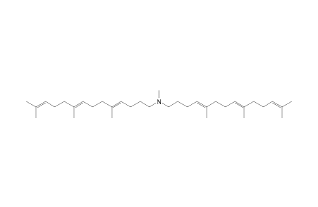 N-Methylbis[(4E,8E)-5,9,13-trimethyl-4,8,12-tetradecatrienyl]amine