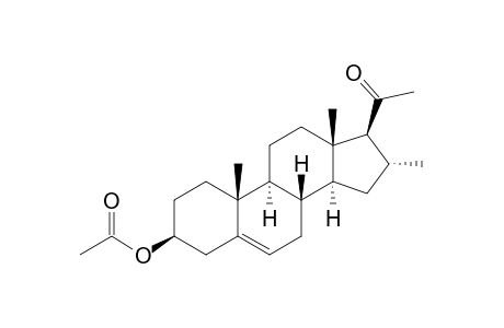 3β-hydroxy-16α-methylpregn-5-en-20-one, acetate