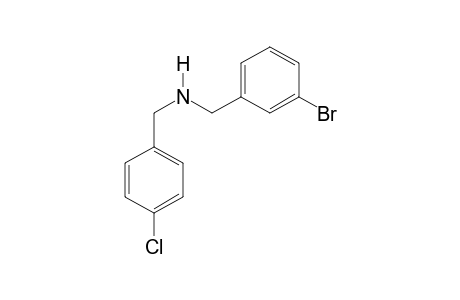 4-Chlorobenzylamine N-(3-bromobenzyl)
