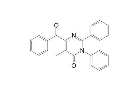 6-Benzoyl-5-methyl-2,3-diphenyl-4(3H)-pyrimidinon