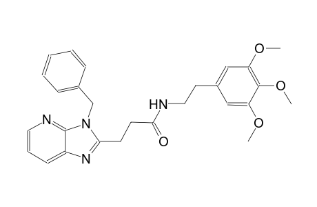 3H-imidazo[4,5-b]pyridine-2-propanamide, 3-(phenylmethyl)-N-[2-(3,4,5-trimethoxyphenyl)ethyl]-