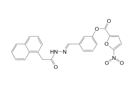 3-({2-[2-(1-naphthyl)acetyl]hydrazono}methyl)phenyl 5-nitro-2-furoate
