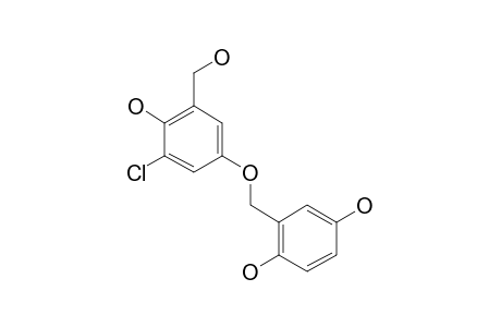 2-[{3-CHLORO-4-HYDROXY-5-(HYDROXYMETHYL)-PHENOXY}-METHYL]-BENZENE-1,4-DIOL