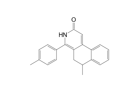 6-Methyl-4-(4-methylphenyl)-5,6-dihydro-3H-benzo[f]isoquinolin-2-one