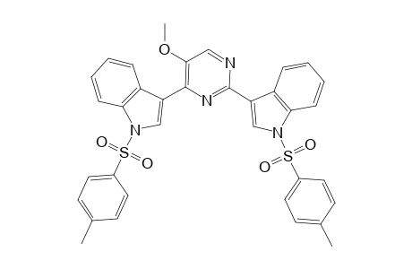 3-[5-methoxy-2-(1-tosylindol-3-yl)pyrimidin-4-yl]-1-tosyl-indole