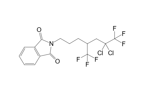 2-(6,6-Dichloro-7,7,7-trifluoro-4-(trifluoromethyl)heptyl)isoindoline-1,3-dione