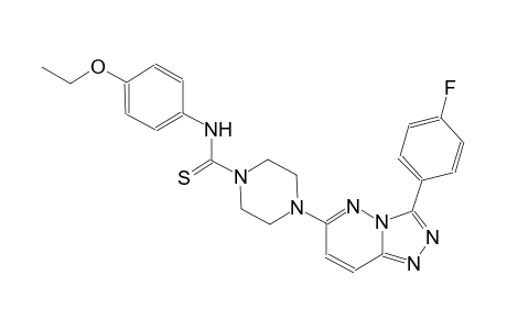 1-piperazinecarbothioamide, N-(4-ethoxyphenyl)-4-[3-(4-fluorophenyl)[1,2,4]triazolo[4,3-b]pyridazin-6-yl]-