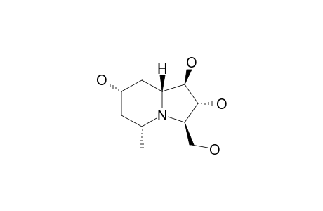 (1R,2R,3R,5R,7S,8AR)-1,2,7-TRIHYDROXY-3-HYDROXYMETHYL-5-METHYLINDOLIZIDINE