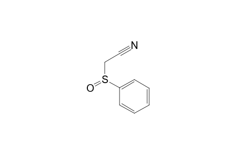2-phenylsulfinylacetonitrile