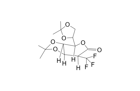 2-Deoxy-3,4:6,7-di-O-isopropylidene-2-C-(trifluoromethyl)-D-glycero-D-talo-heptono-1,5-lactone