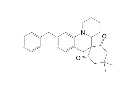 9-Benzyl-5',5'-dimethyl-2,3,4,4a,5,6-hexahydro-1H-spiro[benzo[c]quinolizine-5,2'-cyclohexane]-1',3'-dione