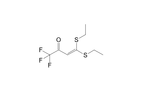 4,4-bis(ethylsulfanyl)-1,1,1-trifluoro-but-3-en-2-one