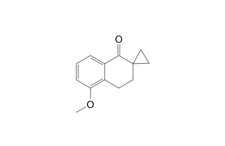 3,4-Dihydro-5-methoxy-1-oxonaphthalene-2(1H)-spiro-cyclopropane