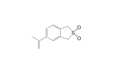 Benzo[c]thiophene, 1,3-dihydro-5-(1-methylethenyl)-, 2,2-dioxide
