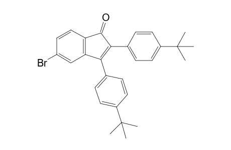 5-Bromo-2,3-bis(4-tert-butylphenyl)-1H-inden-1-one